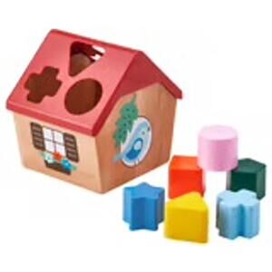 UPPSTÅ Wooden Shape Sorter Toy to Develop Key Skills Durable Wooden Birdhouse